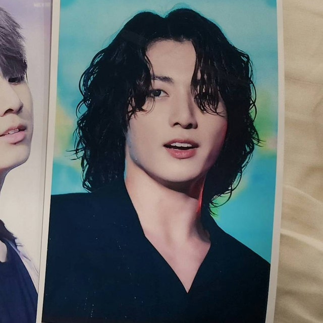 BTS Jungkook and his hair Evolution(Purple, Orange,Black