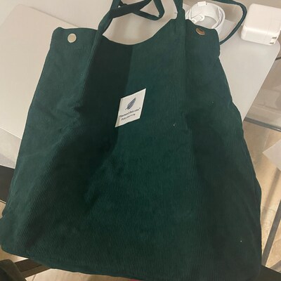 Corduroy Tote Bag Shopping Bag Eco Friendly Large Capacity - Etsy UK
