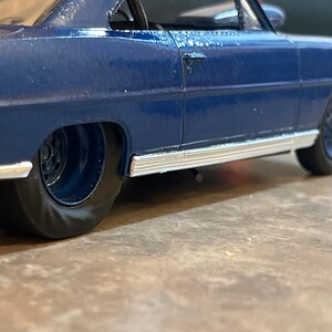 Ruote In Resina Scala 1/24 – Cerchi Da 15/17 Pollici Con Slick Da Drag – Kit Non Assemblato - Foto 5