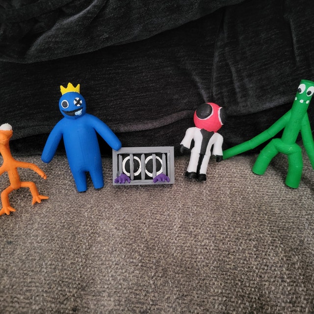 Roblox Rainbow Friends Figures 3D Printed -  Israel