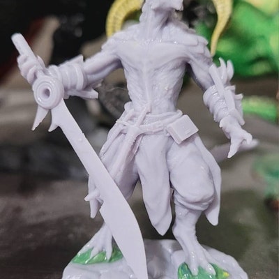 Reaper Miniatures Blacktongue Gnoll Archer - 25mm Unpainted Fantasy Miniature For Tabletop Gaming