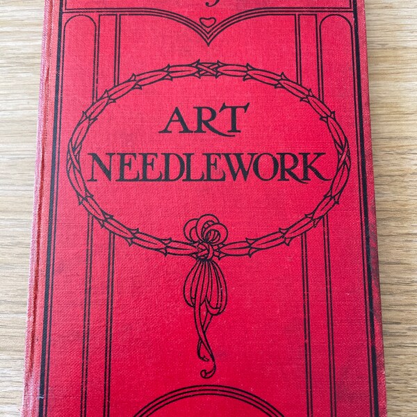 Antique Embroidery Book French - Le Filet Brode - Net Embroidery ...
