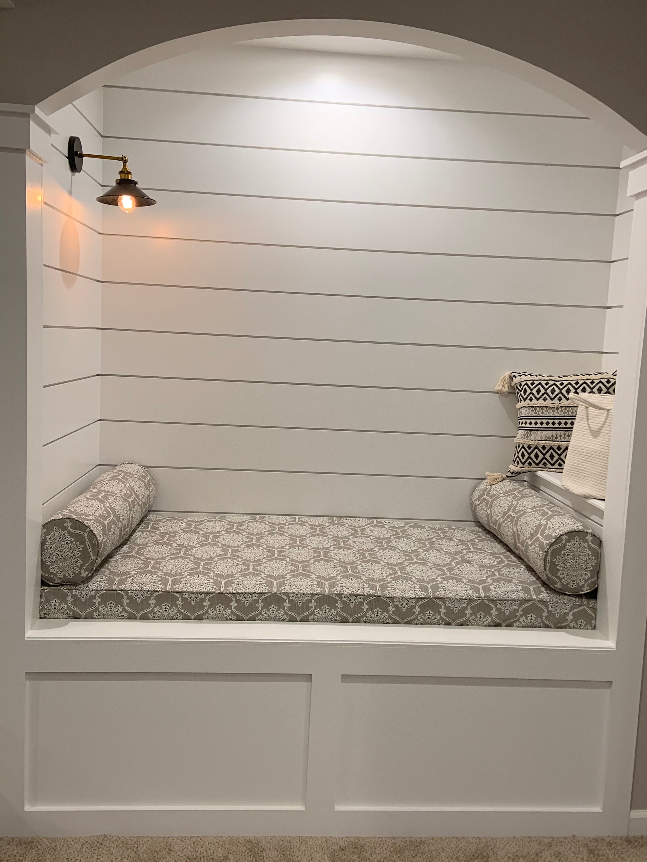 Fitted Daybed cover with CORDING/PIPING in twin, twin xl & full