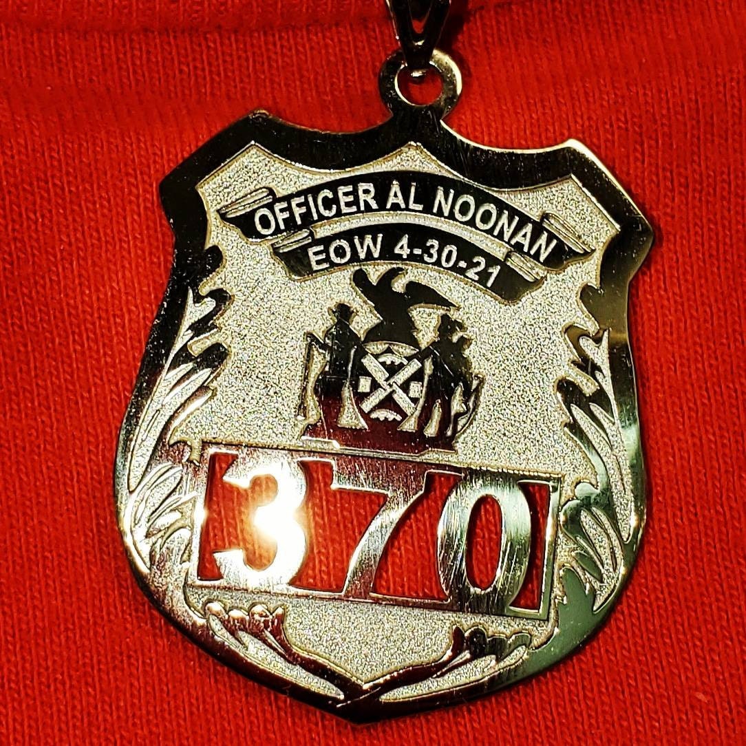Police Officer Gifts, Police Gift, Police Badge, Personalized Police Badge Retirement Necklace with Any Number & Dept, Police Necklace