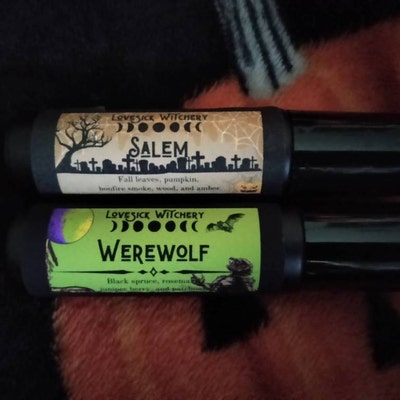 Werewolf Perfume Herbs, Spiced Resins, and Dark Woods - Etsy