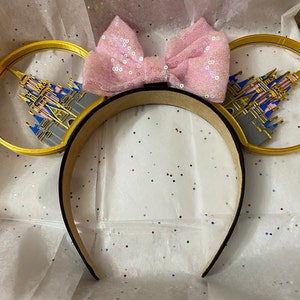 Cinderella Castle 3D Printed Ears Cinderella Castle Mouse - Etsy