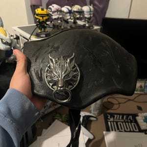 Cloud Strife Fenrir wolf: Final Fantasy 7 Advent Children