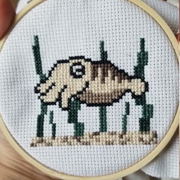 Cuttlefish Cross Stitch Pattern - Etsy