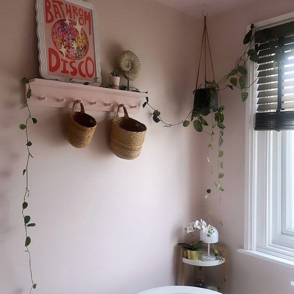 Bathroom Disco Print | Colourful Home Décor | Rainbow Toilet | Kitchen ...