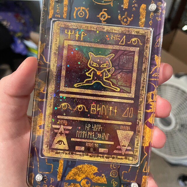 古代ミュウ | ポケモンカード用拡張アートディスプレイケース - Etsy 日本