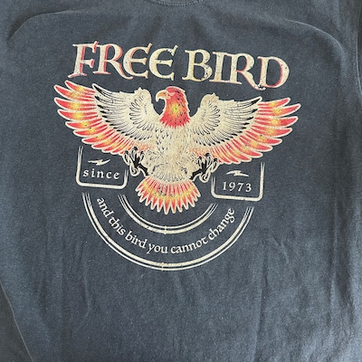 The Free Bird America Comfort Colors Tee