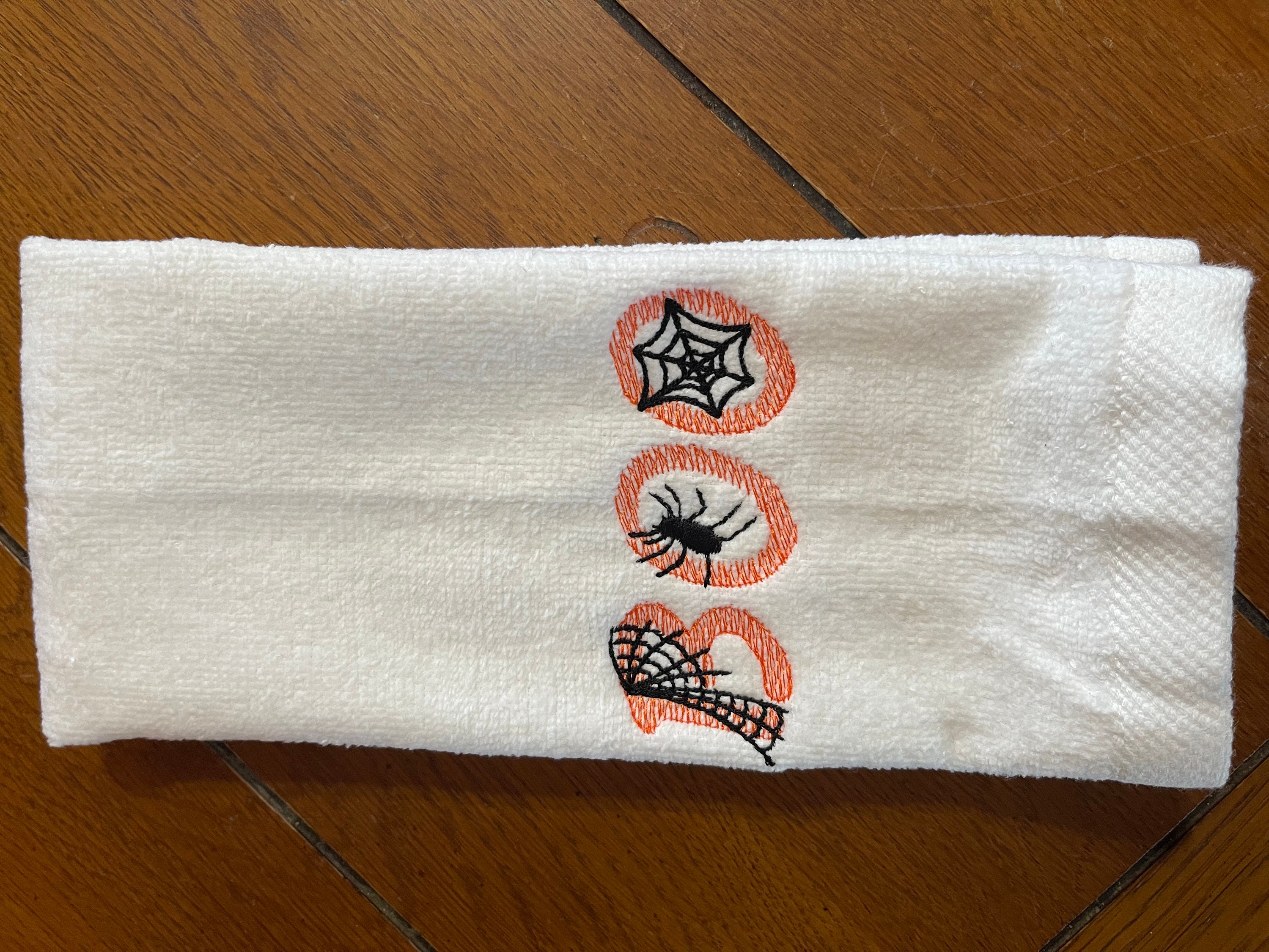 Customer photo for Spider web - Embroidery design