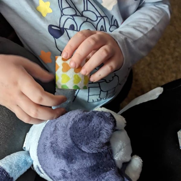 Kid's Pretend Campfire Play Set: Campfire & Logs Play Set | Pretend