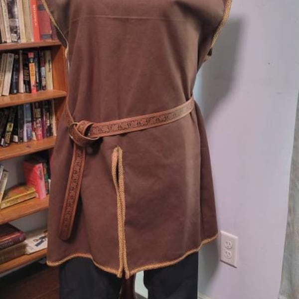 Mens Tunic Sewing Pattern | Ren Faire Medieval Shirt | Easy Beginner ...