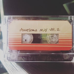 Awesome Mix Vol. 2 Cassette Prop Replica 