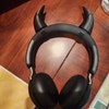 Horns for Headphones, Cosplay Headset Devil Horns for Streaming, Gaming ...