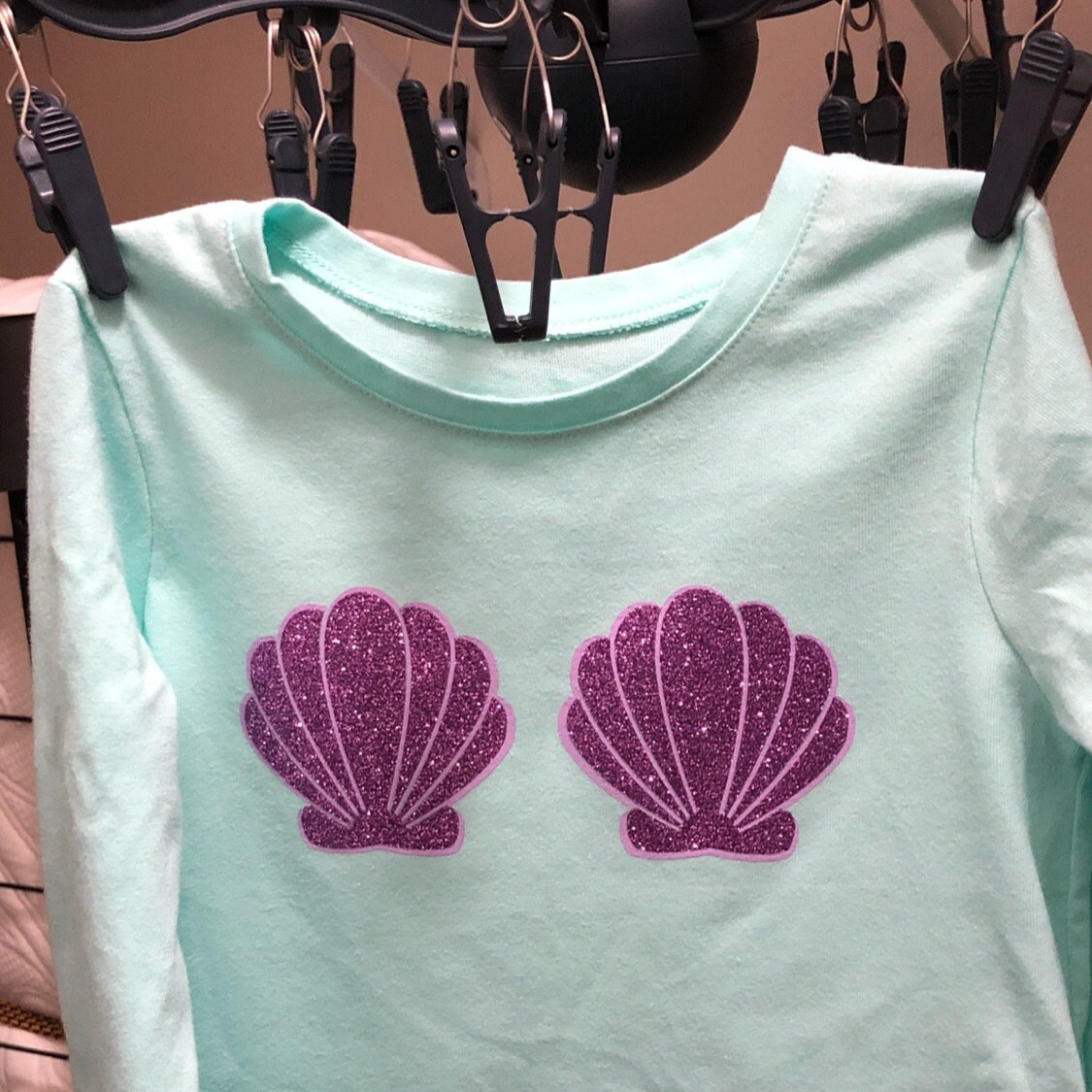 Download Mermaid Bra with Sea Shells SVG file for Cricut and ...