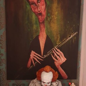 キャンバスプリント「IT ペニーワイズ」のジュディス（フルート