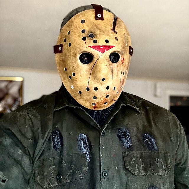 F13 パート 6 ジェイソン ボーヒーズ ホッケーマスク - Etsy 日本