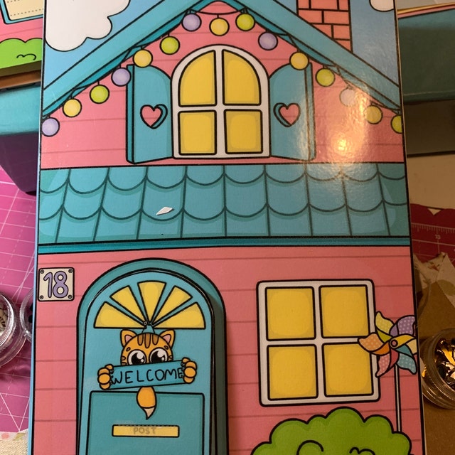 Printable Dollhouse Busy Book & Activities for Kids PDF 