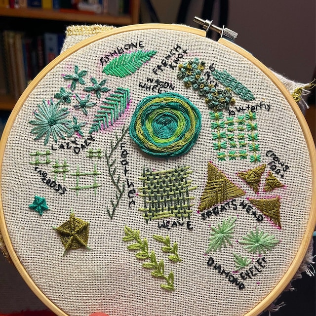 How to Embroider Almost Everything: Everything You Need to Stitch Dozens of  Designs – Kit Includes: 16-page Project Book, 16-page Pattern Book, 10  Colors of Embroidery Floss, 2 Stitching Needles, Needle Threader