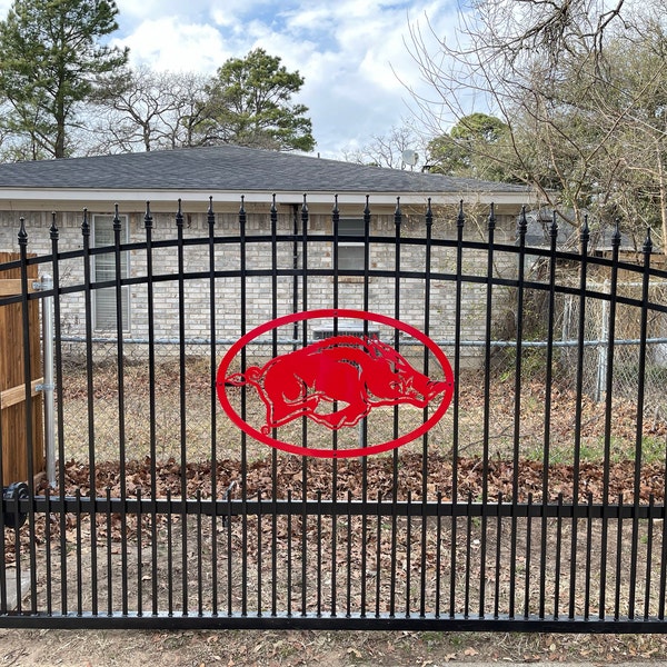 Small Razorback Wall Art - Etsy