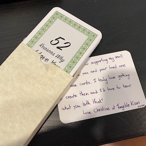 52 Reasons Why I We Love You Deck Of Cards Blank Cards Etsy 52 Reasons Why I We Love You Deck Of Cards Blank Cards Etsy