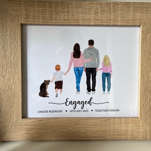 Family Hand Print A4 A3 Mother Father Baby New - Etsy UK
