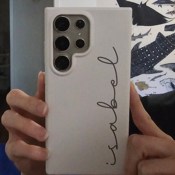 Custodia Portafoglio Personalizzata Per IPhone - Scrivi Il Tuo Testo, Design Mat E Tasca Per Carte