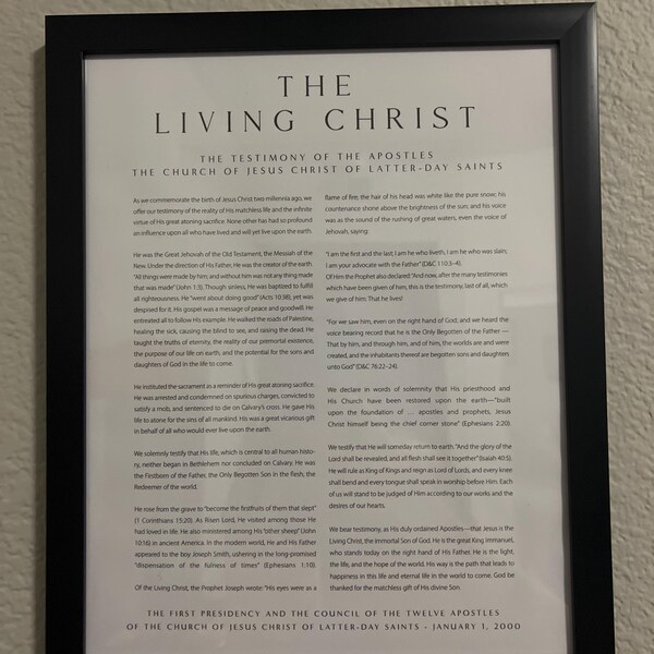 LDS Baptism Covenants Printable | LDS Baptism Poster | LDS Baptism Prep ...