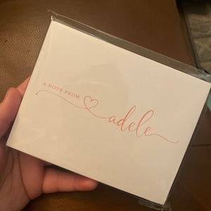 Adele added a photo of their purchase