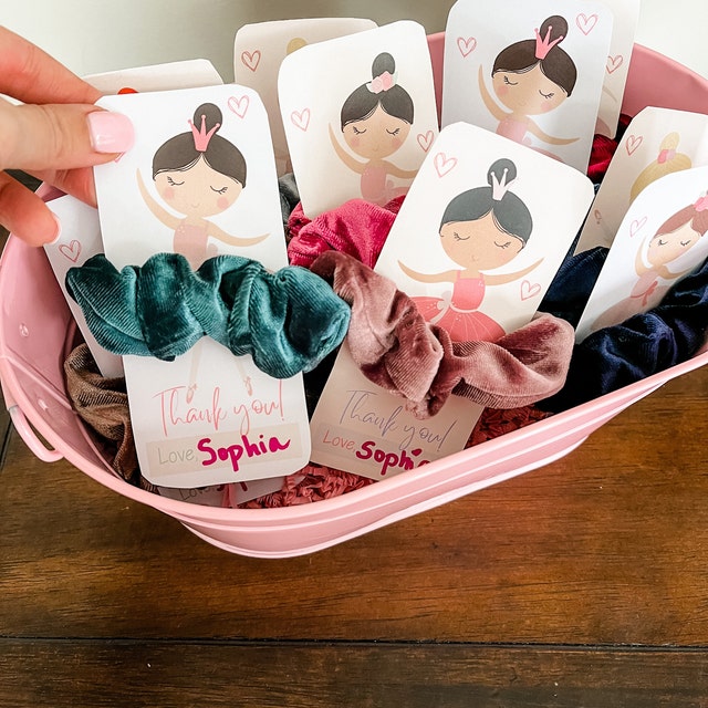 Umoni Ballerina Treat Ballerina Birthday Party Supplies Non Woven Ballet Dance Goodie Bags 12PCS Ballet Theme Tote Bags With Handles For Girl Dancing Baby Shower Party Decorations