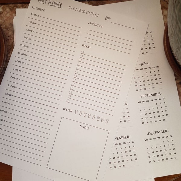 Fish Planner Bundle Aquarium Journal Printable Aquarium Logbook ...