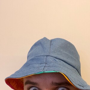 Reversible Bucket Hat PDF Pattern With 