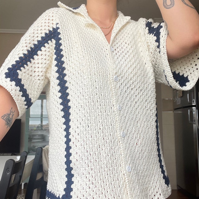 Relaxagon Shirt Crochet Pattern - Etsy