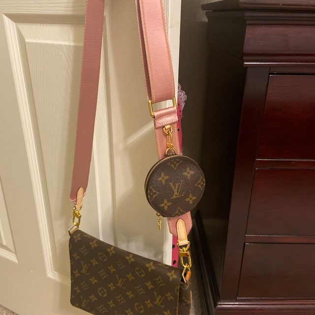 Louis Vuitton Kaki Nylon Multi Pochette Accessories Strap