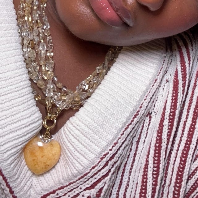 ネックレス・ペンダント Mixed Stone Statement Necklace Cezanne CZ Stone Crystal Mix Statement Y-Necklace | Dillard's