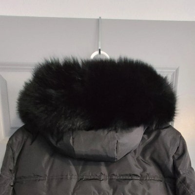 Mink Fur Bomber Jacket With Hood, , Black Color, High Quality Mink Fur ...