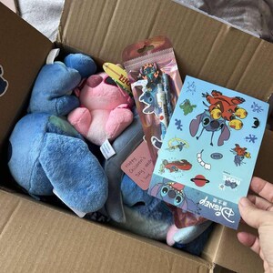 スティッチ キュート カワイイ ミステリーボックス ブルー エイリアン