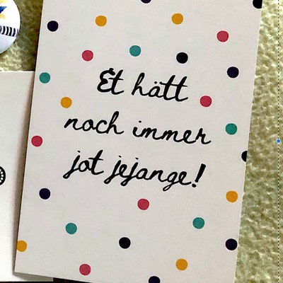 Kölsche Jung Karte zur Geburt mit Briefumschlag Etsy.de