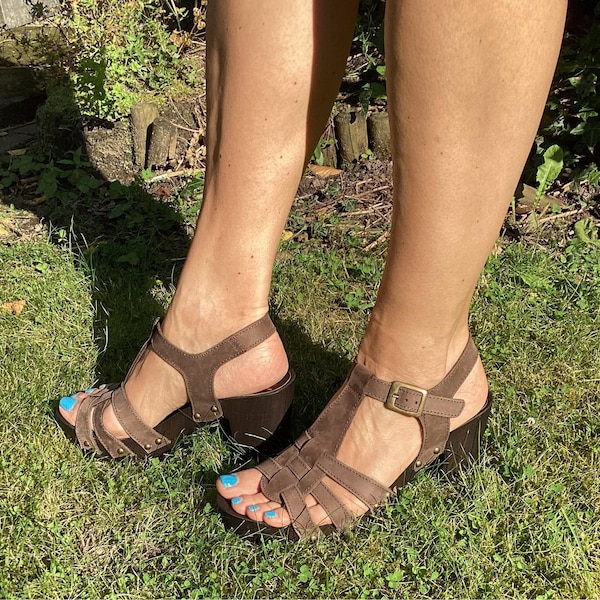 The Kiara - Western Inspired Heeled Mule - Black