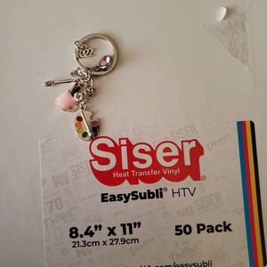 Siser EasySubli HTV - 8.4x11 sheets - 50 PACK