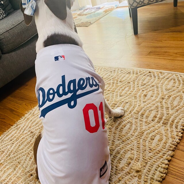 Los Angeles Dodgers Licensed Cat or Dog Jersey -  UK