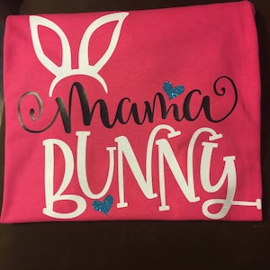 Download Mama Bunny Svg Easter SVG DXF EPS png Files for Cutting | Etsy