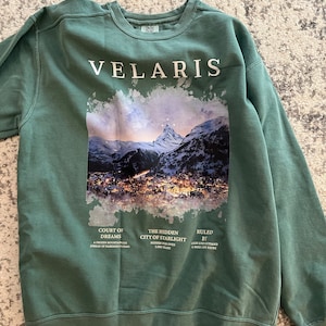 Comfort Colors®velaris Sweatshirt the Night Court SJM Merch - Etsy