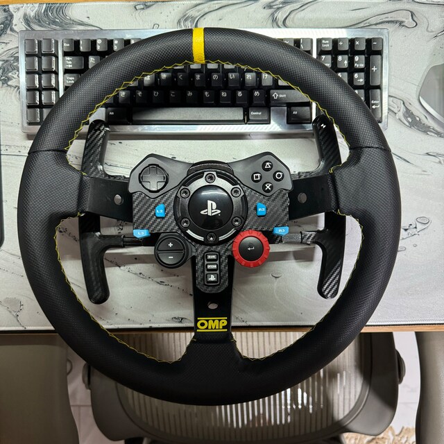 Logitech G29 G920 G923 ディープディッシュステアリングホイール