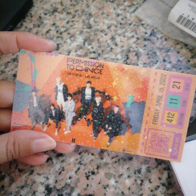 Allegiant Stadium - BTS X PTD / Permission to Dance on Stage Las