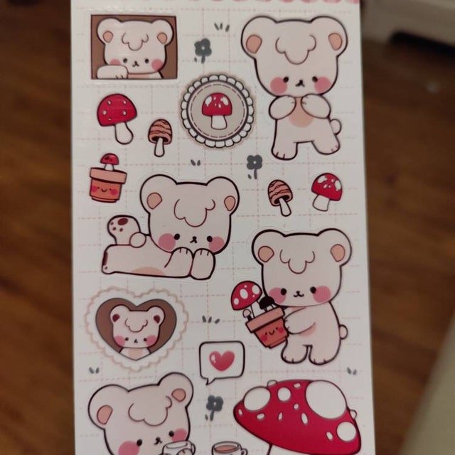 Imagine having a cute sticker sheet of yourself 🥺 : r/Kawaii