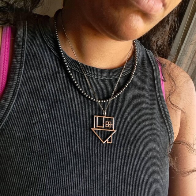 アクセサリー NEIGHBORHOOD SILVER NBHD LOGO NECKLACE Neighbourhood Necklace Neighbourhood Logo Pendant, NBHD