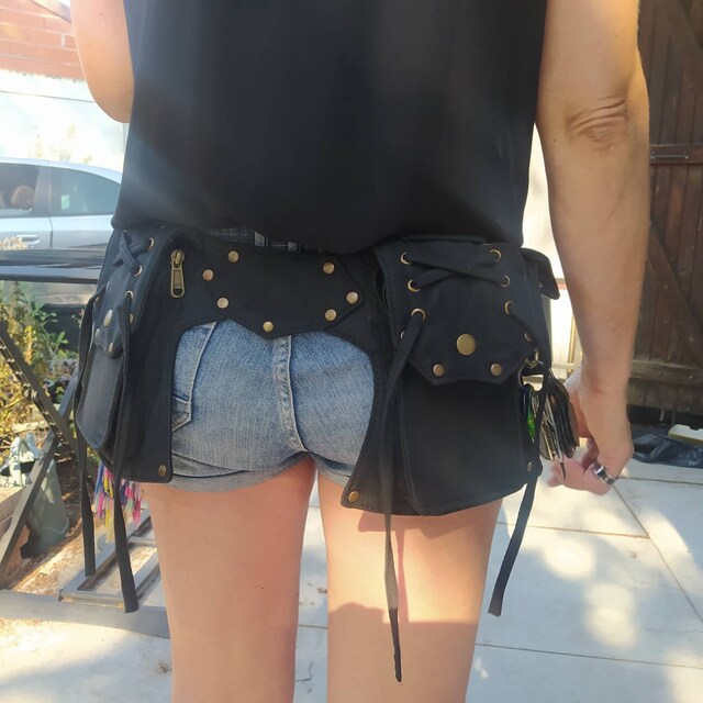 Pocket Belt ~ Utility Belt ~ Festival and Travel Hip Bag Pocket Belt ~ Utility Belt ~ Festival and Travel Hip Bag